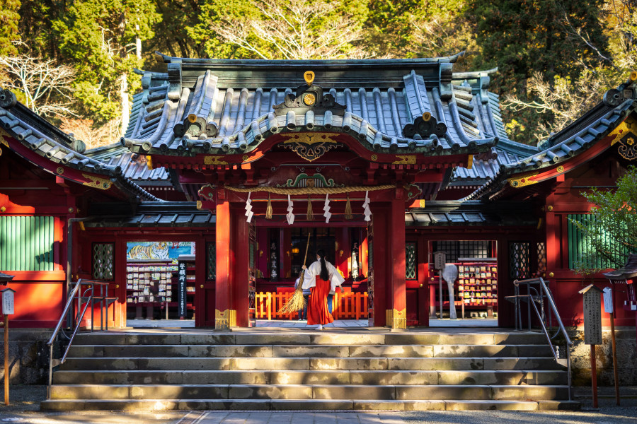 Hakone-Schrein, Kuzuryu-Schrein"