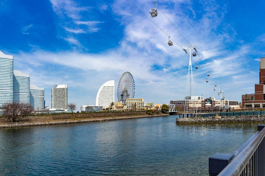 Yokohama: erleben Sie die neue urbane Seilbahn der Stadt