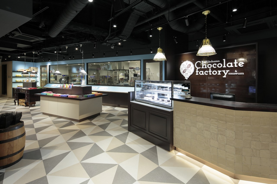 Musée et usine du chocolat à Yokohama