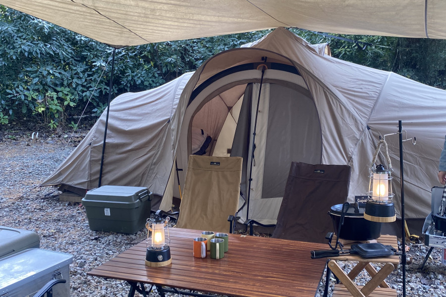 BBQ et camping aux Mori No Oto