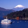 Barco recreativo del lago Ashinoko en Hakone