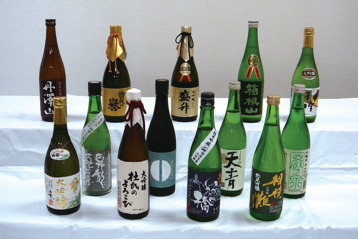 Local Rice Wine brewed in KANAGAWA